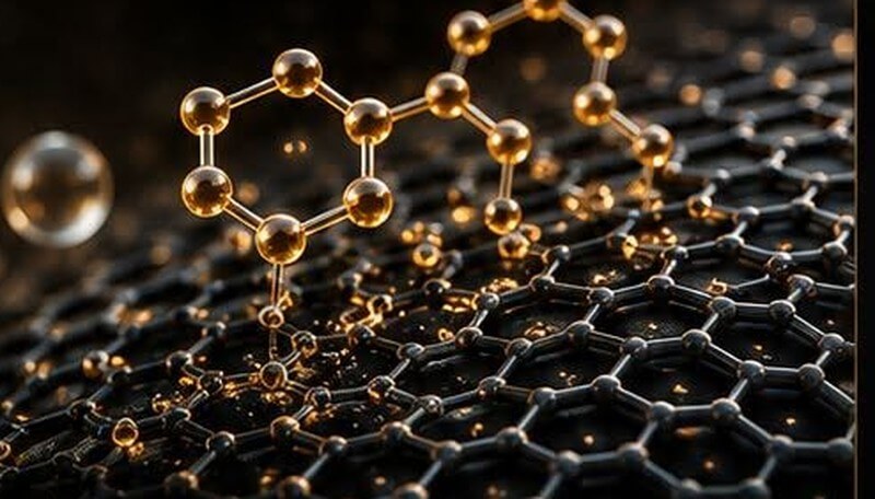 Nanotechnológiás tisztítószer közelről, méhsejtszerkezeten
